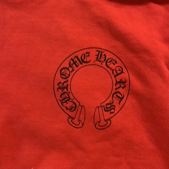 Chrome Hearts Mattyboy red Flame hoodie